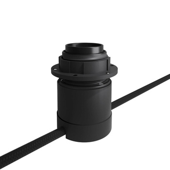 Zestaw Spostaluce z oprawką E27 z kołnierzem do klosza Creative cables B-KPL27SF2FLPMDR-22-KPL27SF2FLPN