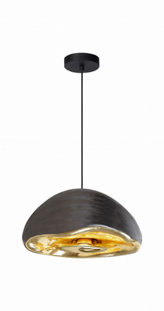 LAMPA WISZACA MODENA CZARNO ZŁOTA ULFN414 Unilight