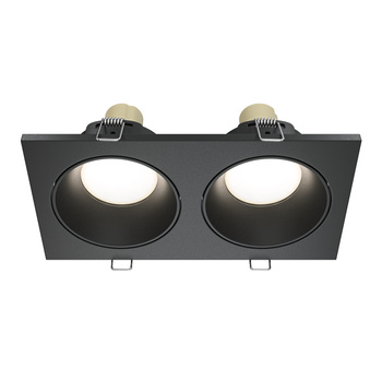 Downlight Czarny/Black Zoom Maytoni DL033-2-02B