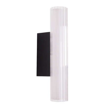 Maxlight w0363 kinkiet fayette 31cm 6w ip44 3000k czarny