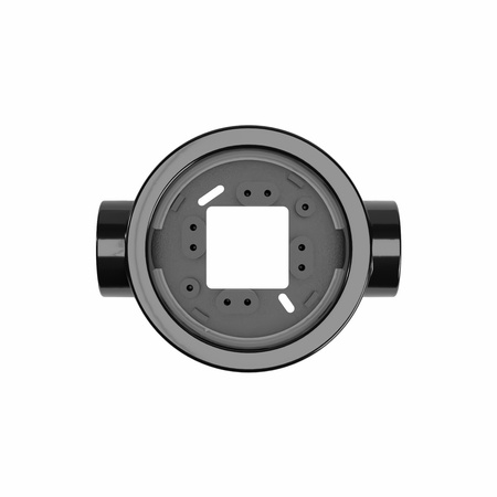 Podstawa porcelanowa do gniazdka i przełącznika / włącznika kompatybilna z Creative-Tubes - od 1 do 4 wyjść Creative cables BPBASEF-PBASE2FILNER