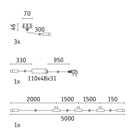 Out Plug+Shine Floor Basis IP67 3000 PG PAULMANN PL94906