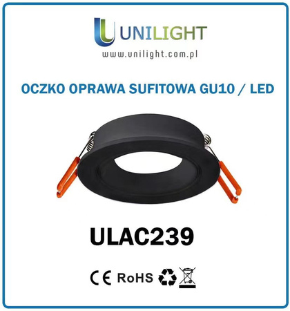 OPRAWA OCZKA GU10 DO NISKIE SUFIT ULAC239 Unilight