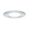 Oprawa do wbudowania NOVA COIN LED stała 6W 470lm 78mm 2700K IP44 230V aluminium PAULMANN PL93461