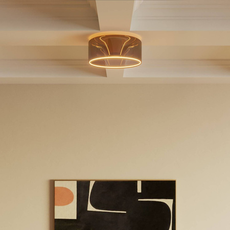 Kinkiet ze szklistą żarówką Ghost Creative cables BIP44-E27-1-L3-IP44-E27-1-B-L3