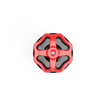 włącznik/włącznik z czarnej porcelany z pokrętłem Creative cables BPBOXSW080NER-PBOXSW080NERROS