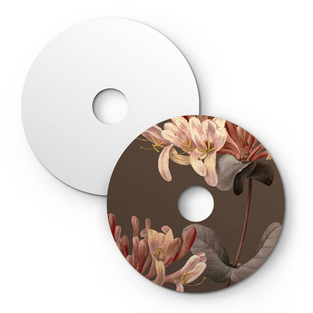 Płaski klosz Ellep? mini z wzorami kwiatowymi 'Blossom Haven', średnica 24 cm - Made in Italy Creative cables BDD24BO-DD24BO03