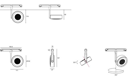 Reflektor  Wittenberg Premium Mawa Design 20W UNILIGHT
