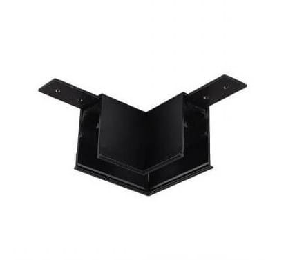 L CONNECTOR FOR SURFACE-MOUNTED MAGNETIC RAIL, Black ULAC219