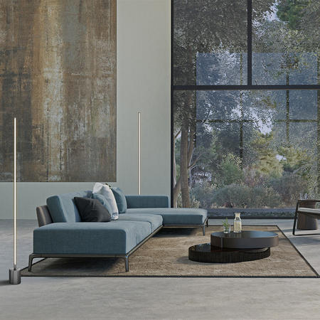 Lampa podłogowa Czarny/Black Flow Maytoni MOD147FL-L20BK1