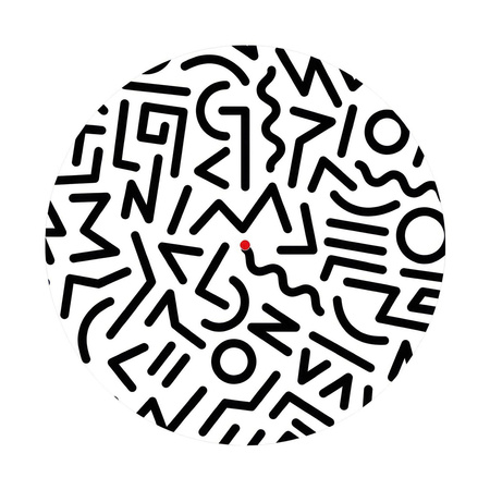 Duża okrągła podsufitka maskownica sufitowa XXL Rose-One, średnica 400 mm, 1 otwór i 4 otwory boczne - PROMOCJA Creative cables BKROR401F-PROMO-KROR401F202