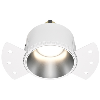 Downlight Matte silver Share Maytoni DL051-01-GU10-RD-WS