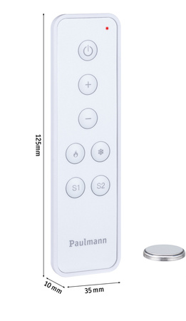 Pilot BASIC SH Zigbee  3V CR2032 biały /  tworzywo sztuczne