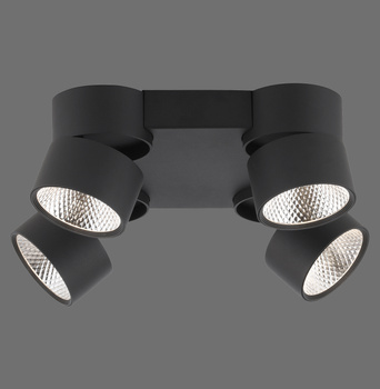 Lampa Sufitowa Czarny PURE-NOLA 003902-031717 Newgarden