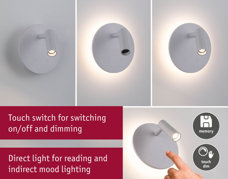 Mobile Wandl Kiora dim Ws Kst/Met PAULMANN PL71287