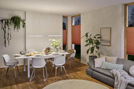 Lampa wisząca APTARE LED SH Zigbee 2x18 1X18W 2700K 230V biały matowy