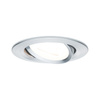 Oprawa do wbudowania NOVA LED DIM wychylna GU10 6.5W 460lm 84mm 2700K IP23 230V aluminium PAULMANN PL93468