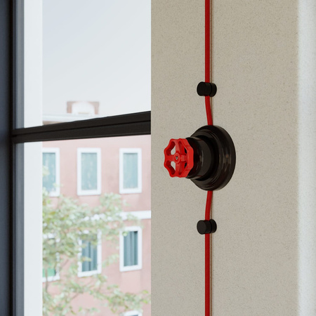 Porcelanowa podstawa na gniazdko elektryczne i włącznik/ściemniacz Creative cables BPBASE-PBASEINOUTNER