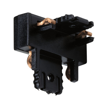 Łącznik szynowy L ściana sufit  VEYA system 48V DC czarny matowy / tworzywo sztuczne PAULMANN PL95725