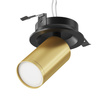 Lampa sufitowa Black and matte gold FOCUS S Maytoni C048CL-U-1BMG