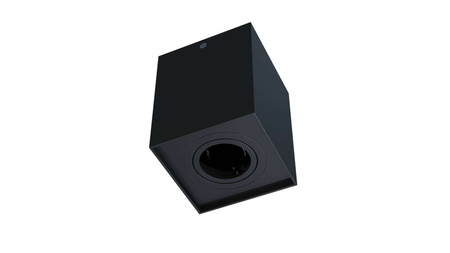 Ruchoma Spot NEGREB kwatdrat LED gu10 natynkowa BIALY