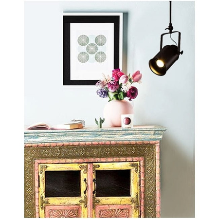 Lampa sufitowa regulowana E27 czarna Reflektor Industrialny ULFN245 Unilight