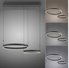 Lampa wiszaca ESKO Czarna  2360-18