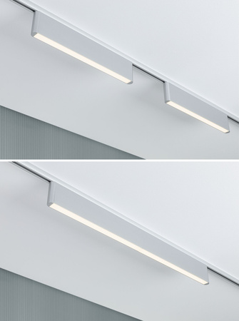 Oprawa na szynoprzewód URail CERIS LED 3-STEP DIM 9,5W 800lm IP20 3000K 230V chrom matowy / aluminium PAULMANN PL95711