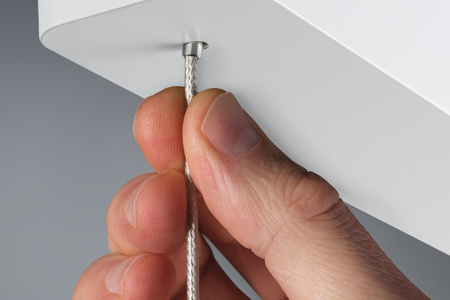 Lampa wisząca LENTO LED DIM SH Zigbee 3x15.5W 3x2100lm 230V chrom matowy / aluminium