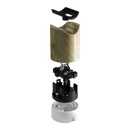 Oprawka esse14 na żarówkę z gwintem S14d Creative cables B-KPLS14D2FL-KPLS14D2FLPGM