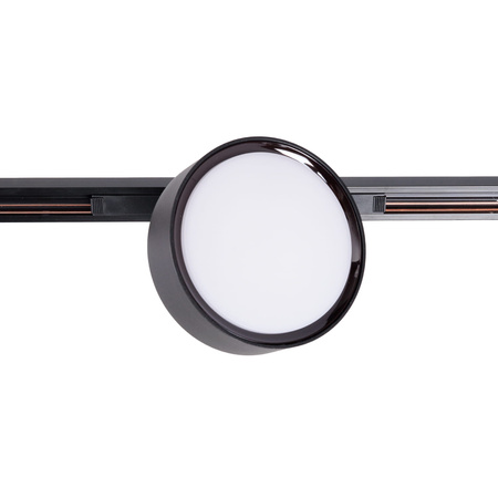 Maxlight n0011n plafon micro11 12w czarny okrągły 3000k on-off