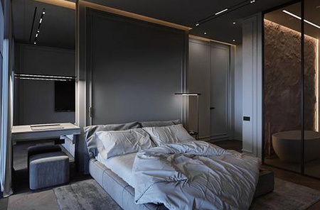 Lampa szynowa magnetyczna 48V 12W 2700V Czarna ULTL317