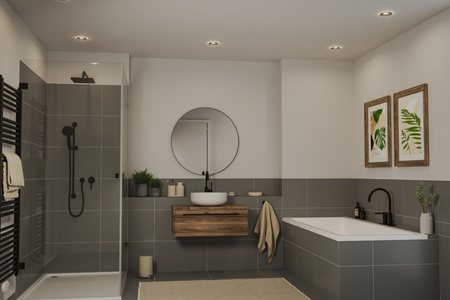 Oprawa wpuszczana SORMUS LED 6.5W 560lm / 180lm 3000K IP65 230V czarny / tworzywo sztuczne PAULMANN PL92251