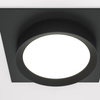 Downlight Czarny/Black Hoop Maytoni DL086-GX53-SQ-B