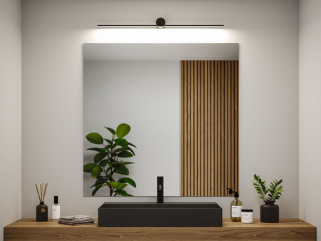 Oprawa ścienna SAVA LED nad lustro 7,5W 500lm 3000K 900mm IP44 230V czarny matowy / metal PAULMANN PL75412