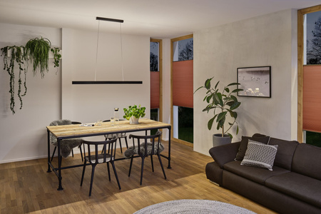 Lampa wisząca APTARE sensor LED 2x16,5 1X16,5W 2700K 230V czarny matowy PAULMANN PL76989