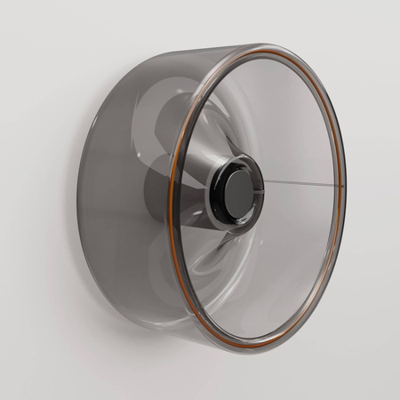 Kinkiet ze szklistą żarówką Ghost Creative cables BIP44-E27-1-L3-IP44-E27-1-B-L3