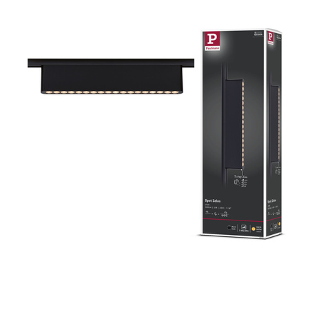 Oprawa na szynoprzewód URail ZELOS LED 3-STEP DIM 10W 1050lm IP20 3000K 230V czarny matowy / aluminium PAULMANN PL95715
