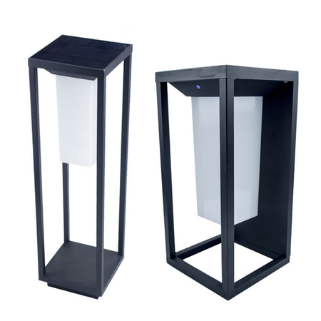 KINKIET SOLARNY czarny ULOGR14 Unilight