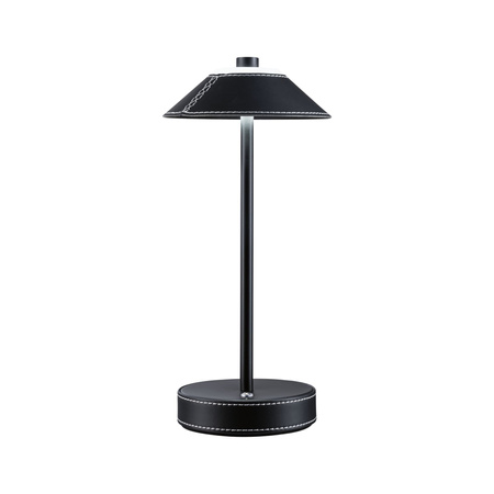 Lampka stołowa akumulatorowa PELLINI  LED DIM USB-C 2W 300lm 3000K-6500K IP20 czarny matowy / metal PAULMANN PL71173