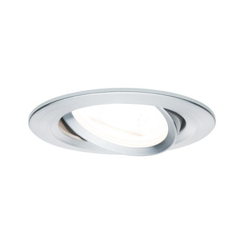 Oprawa do wbudowania NOVA  LED DIM wychylna GU10 max.35W 84mm 230V aluminium / auluminium