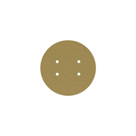 Duża okrągła podsufitka rozeta sufitowa Rose-One, średnica 200 mm, 4 otwory i 4 otwory boczne Creative cables BKROR204F-KROR204F107