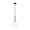 Lampa wisząca Czarny/Black Basic form Maytoni MOD321PL-01B1