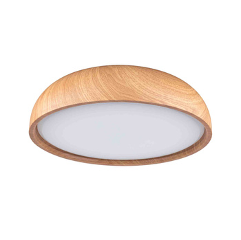 Lampa sufitowa OKA LED 24W 950lm 3000/4000/6500K IP44 230V drewnopodobny / tworzywo sztuczne