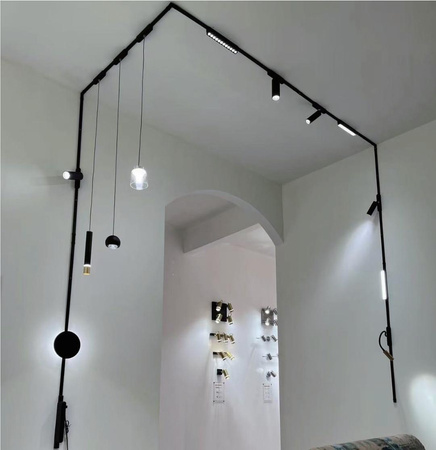 Lampa szynowa magnetyczna 48V 12W 4000V Biała ULTL320