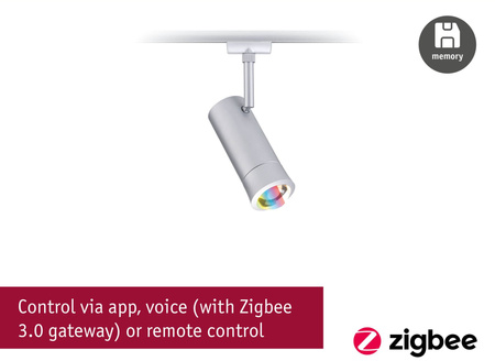 URail ZB Spot Tarie RGBW 4,5W Chr m PAULMANN PL95691