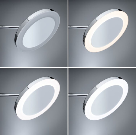 Lusterko kosmetyczne MASUA LED 4W 2700/4000/6500K +wyłącznik IP44 230V chrom / metal