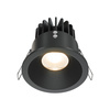 Downlight Czarny/Black Zoom Maytoni DL034-L12W3K-D-B