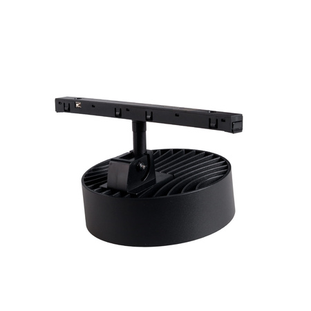 Maxlight n0011n plafon micro11 12w czarny okrągły 3000k on-off