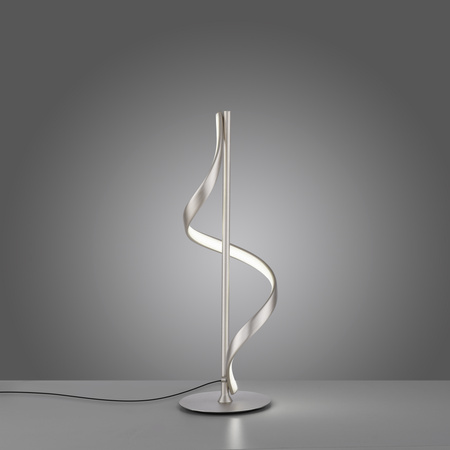 Lampa Stołowa Srebrny Q-SWING 003902-032192 Newgarden